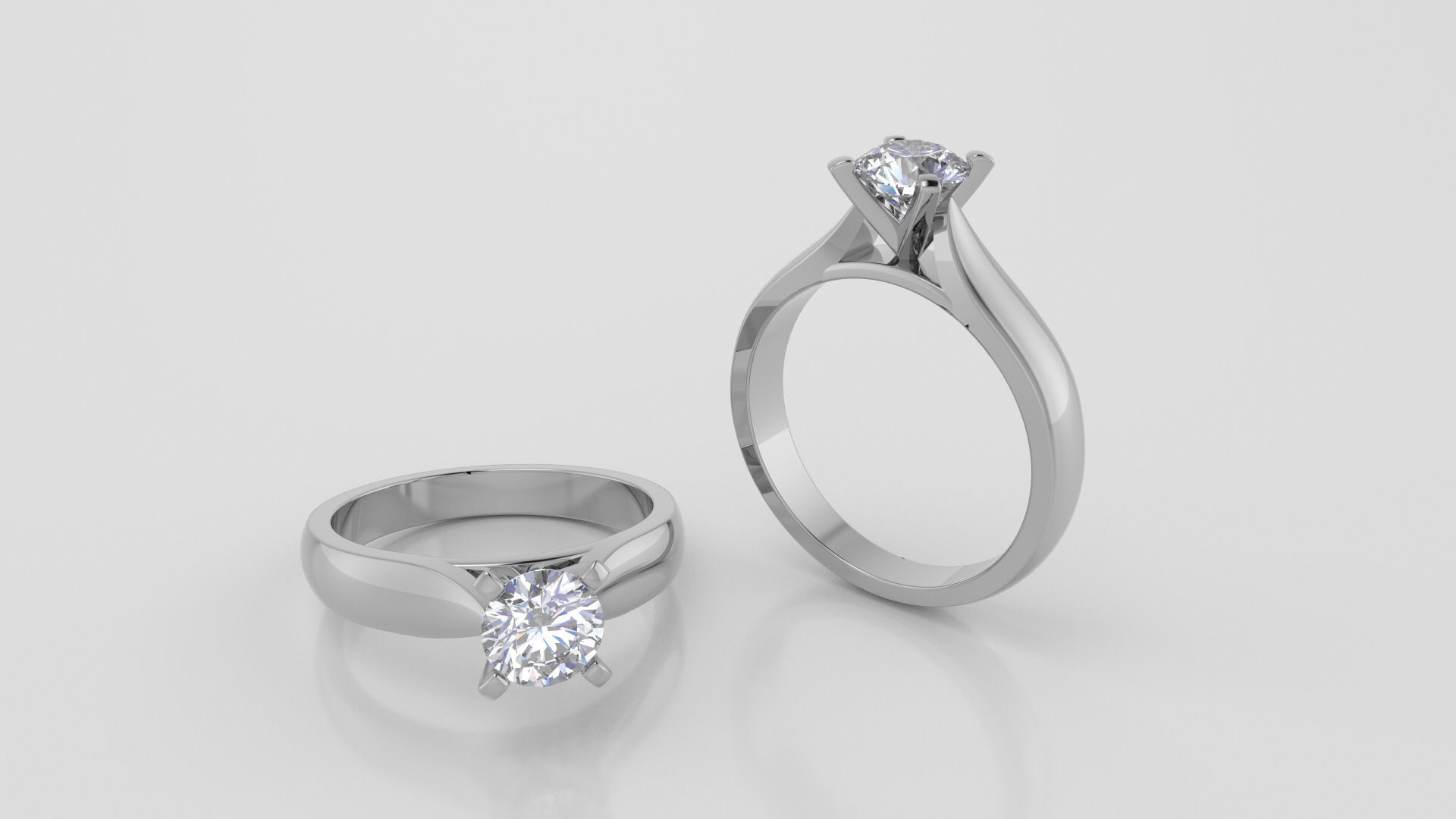 Round 0-75-CT Quarter Round Profile Shank Width 2-90mm 3D print model_2