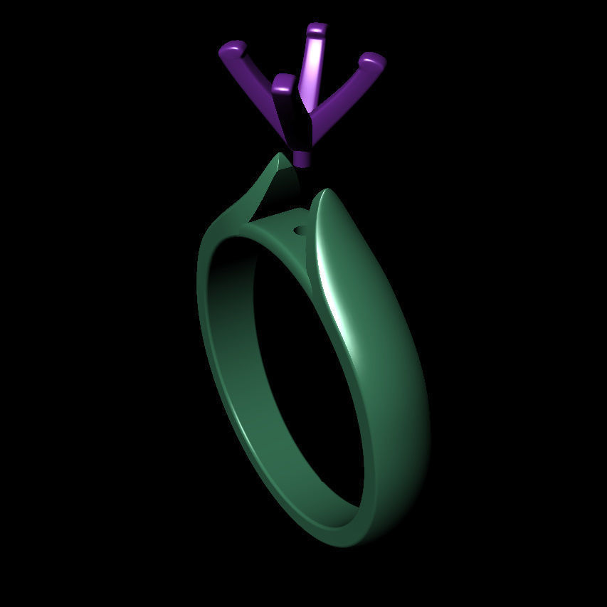 Round 0-75-CT Quarter Round Profile Shank Width 2-90mm 3D print model_10