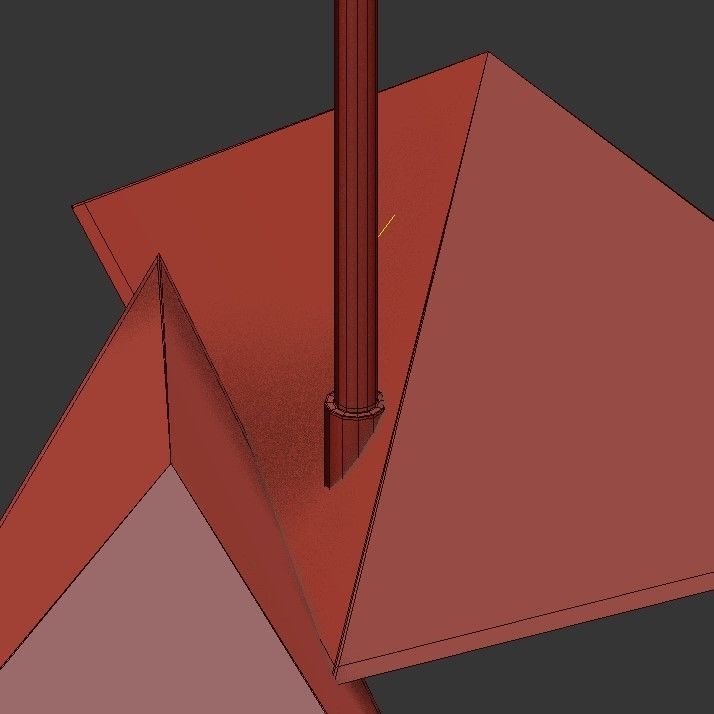 Triangular Prism I 3D model_3