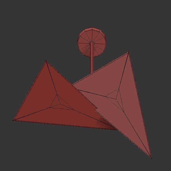 Triangular Prism I 3D model_2