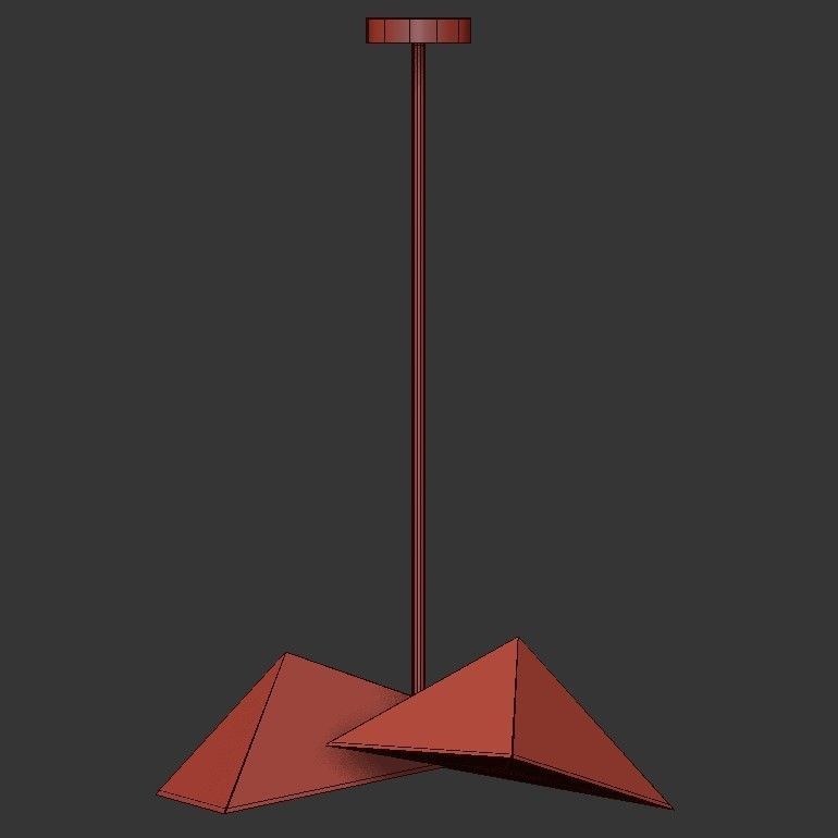 Triangular Prism I 3D model_1