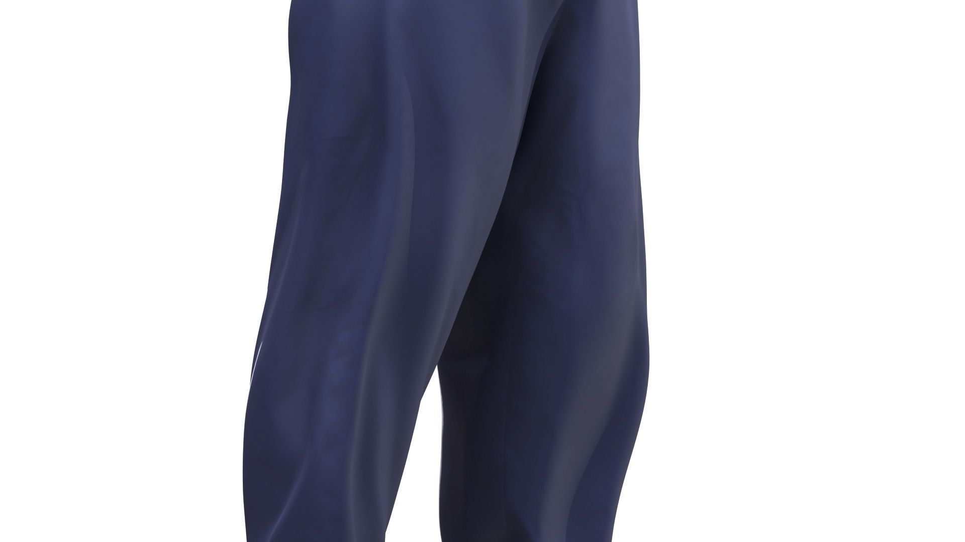 Sport Pants Low-poly 3D model_9