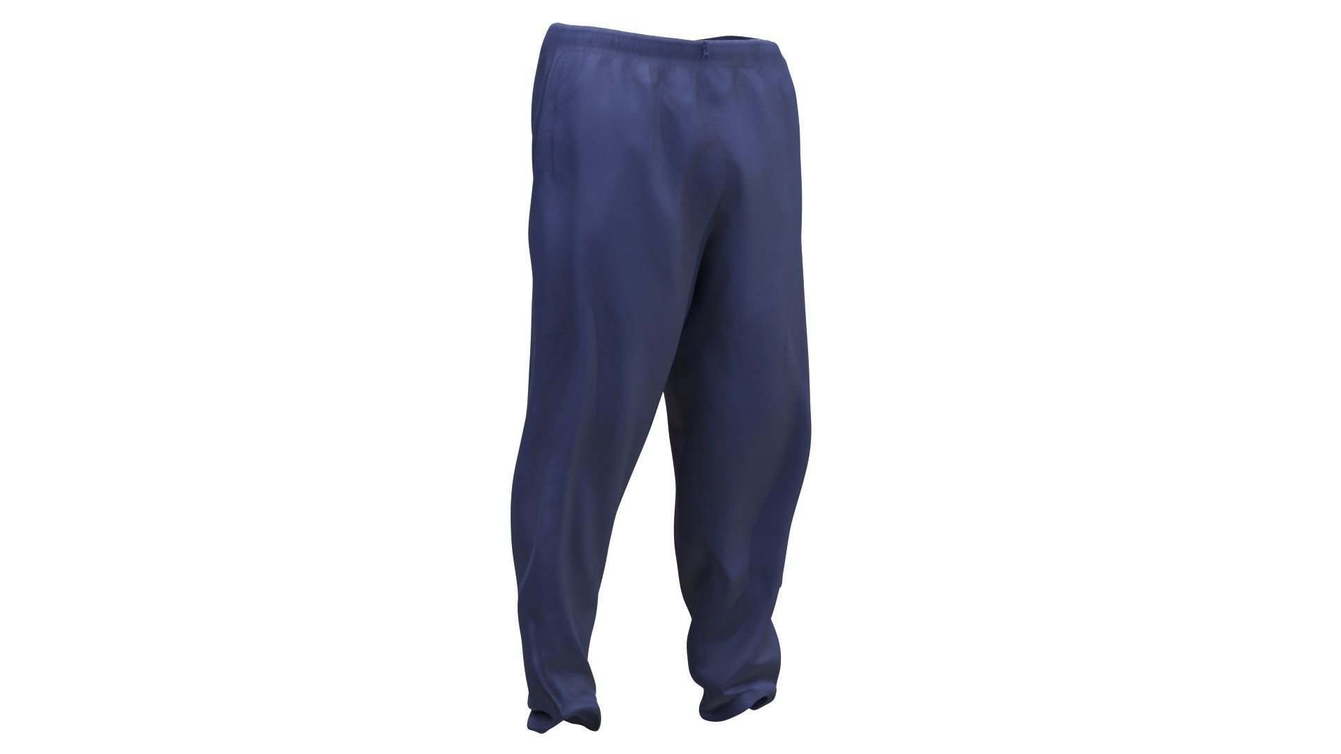 Sport Pants Low-poly 3D model_2
