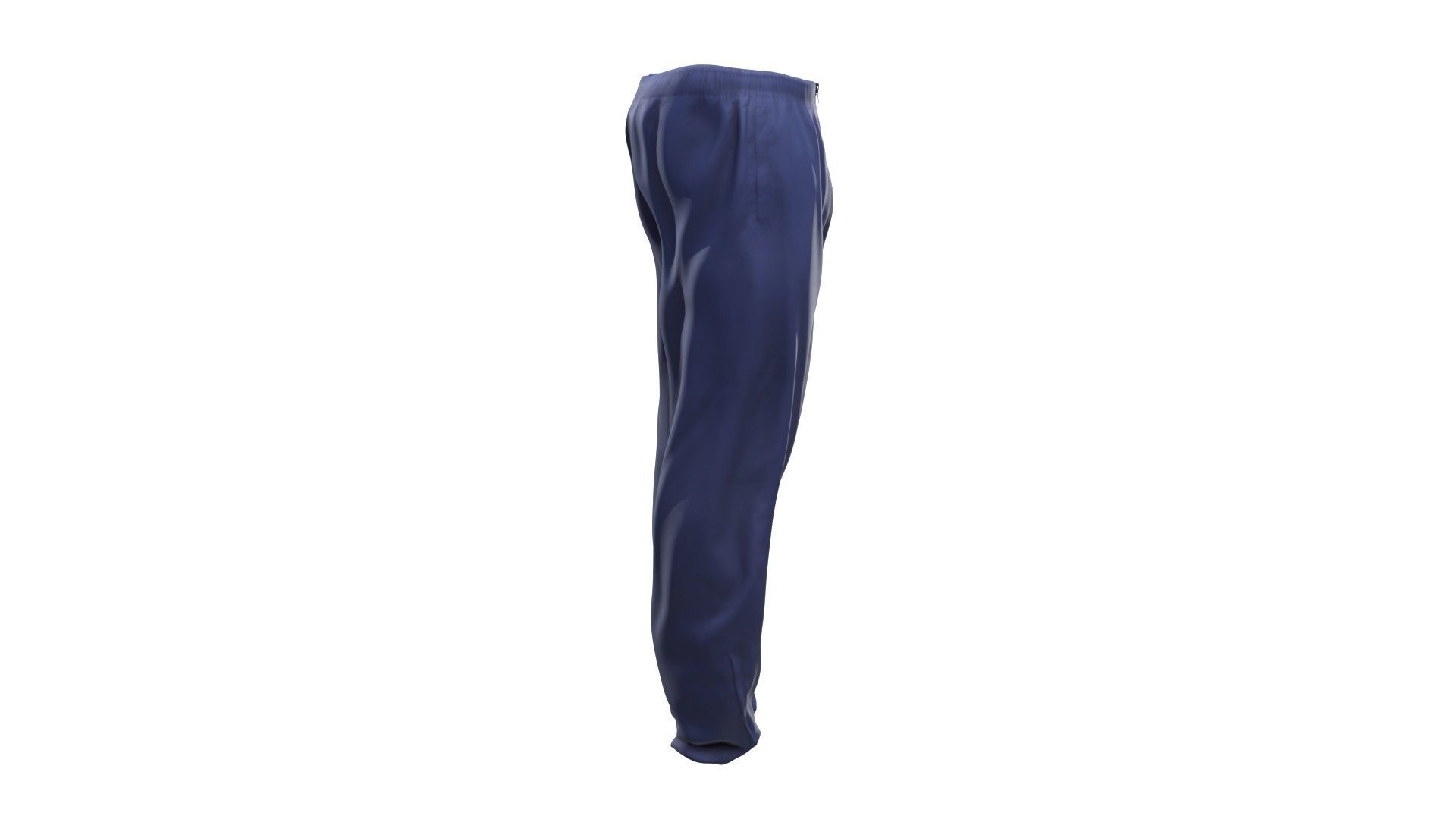 Sport Pants Low-poly 3D model_7