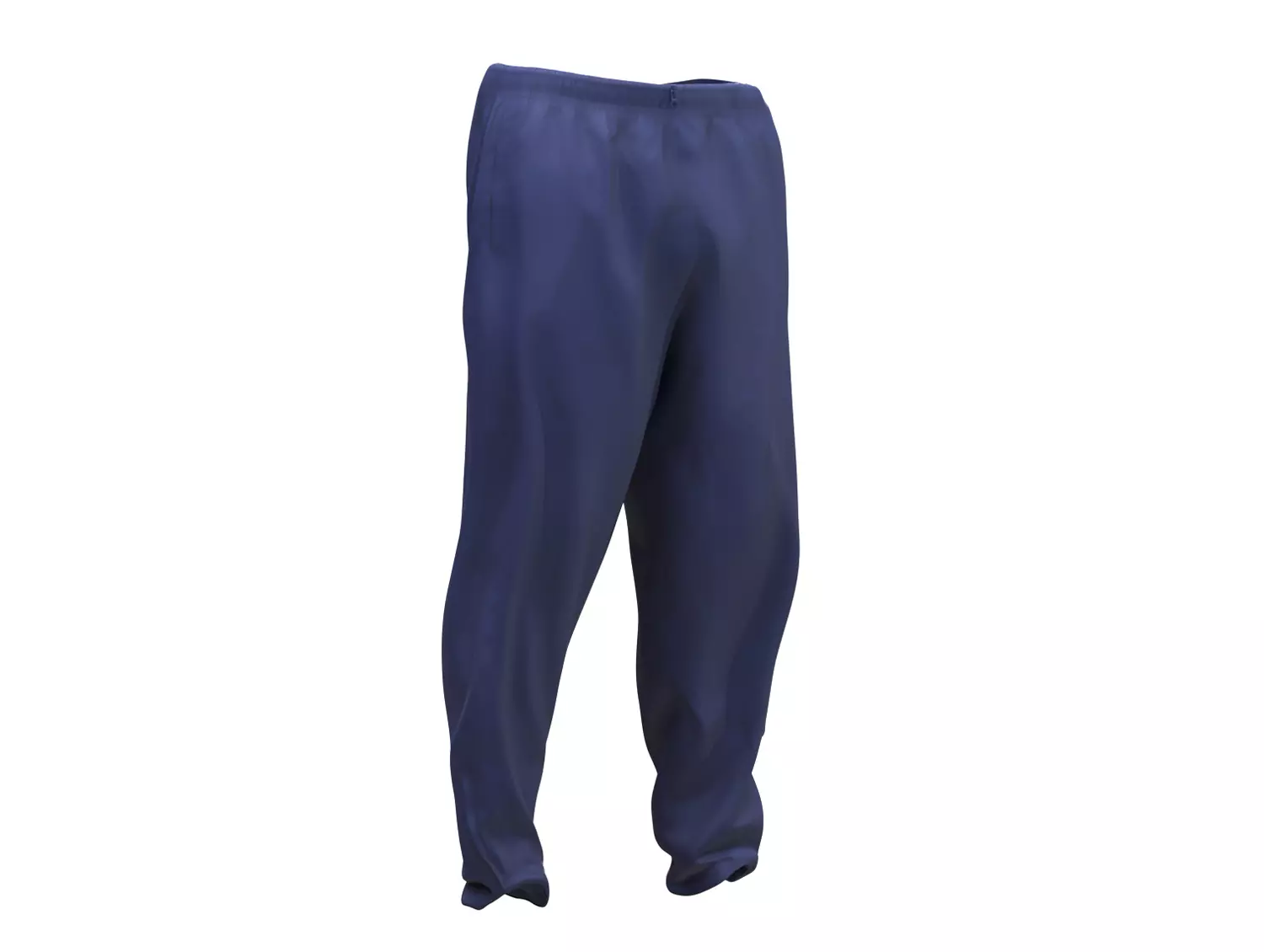 Sport Pants Low-poly 3D model_0