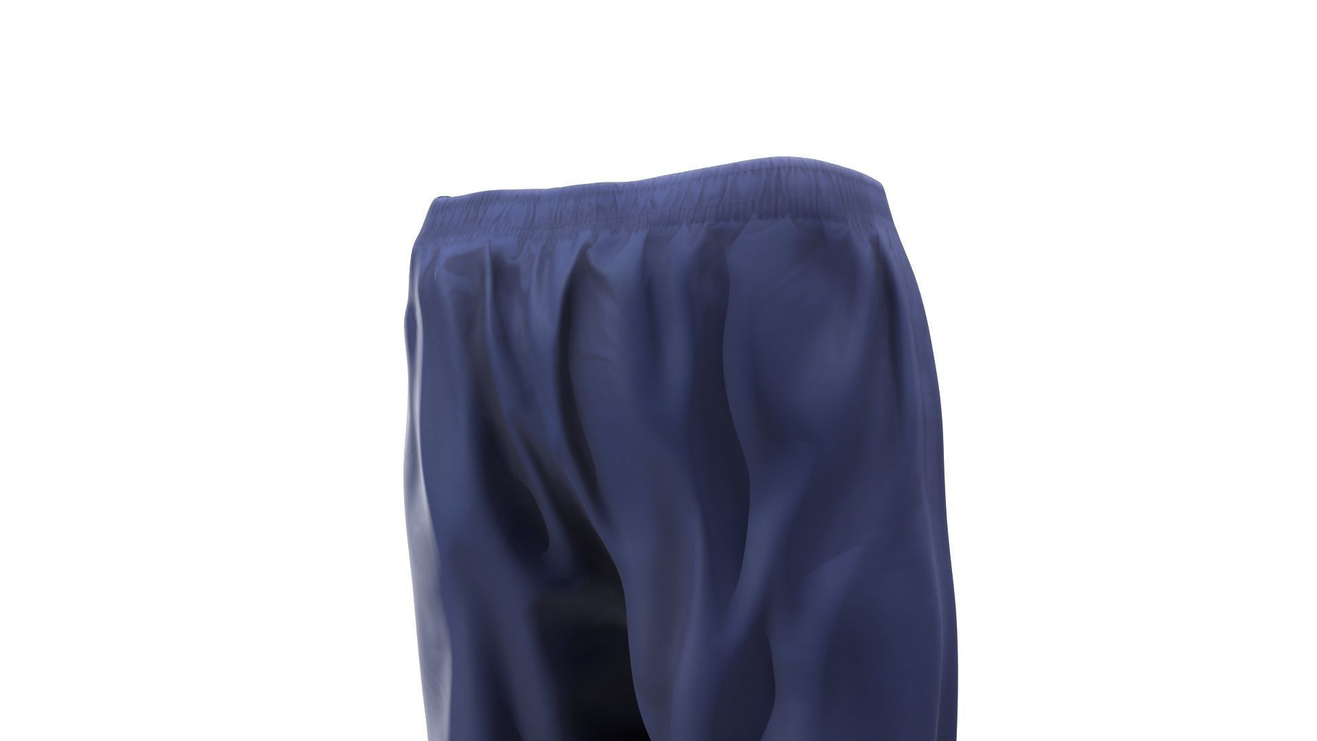 Sport Pants Low-poly 3D model_8