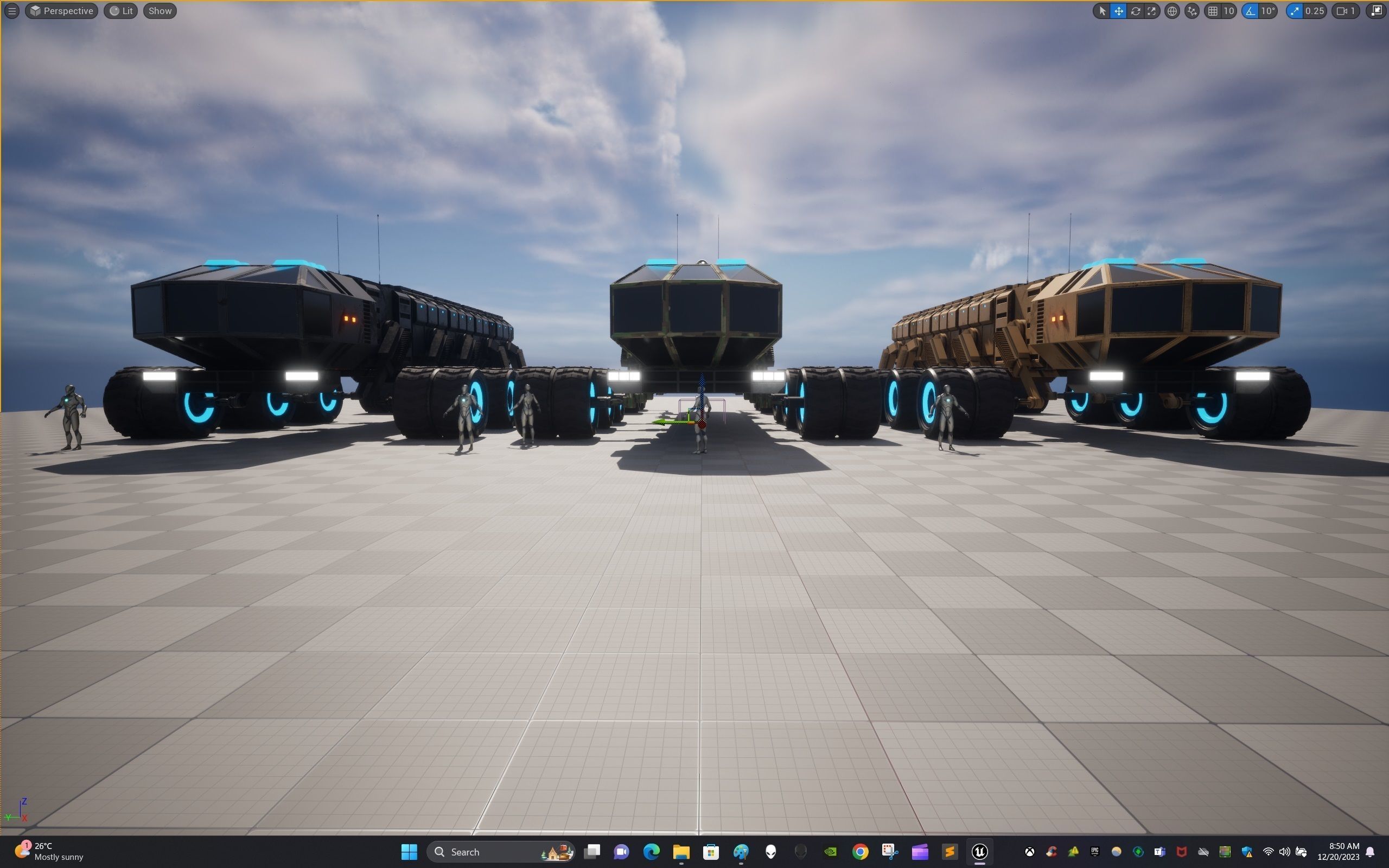 Rover Three Low-poly 3D model_27