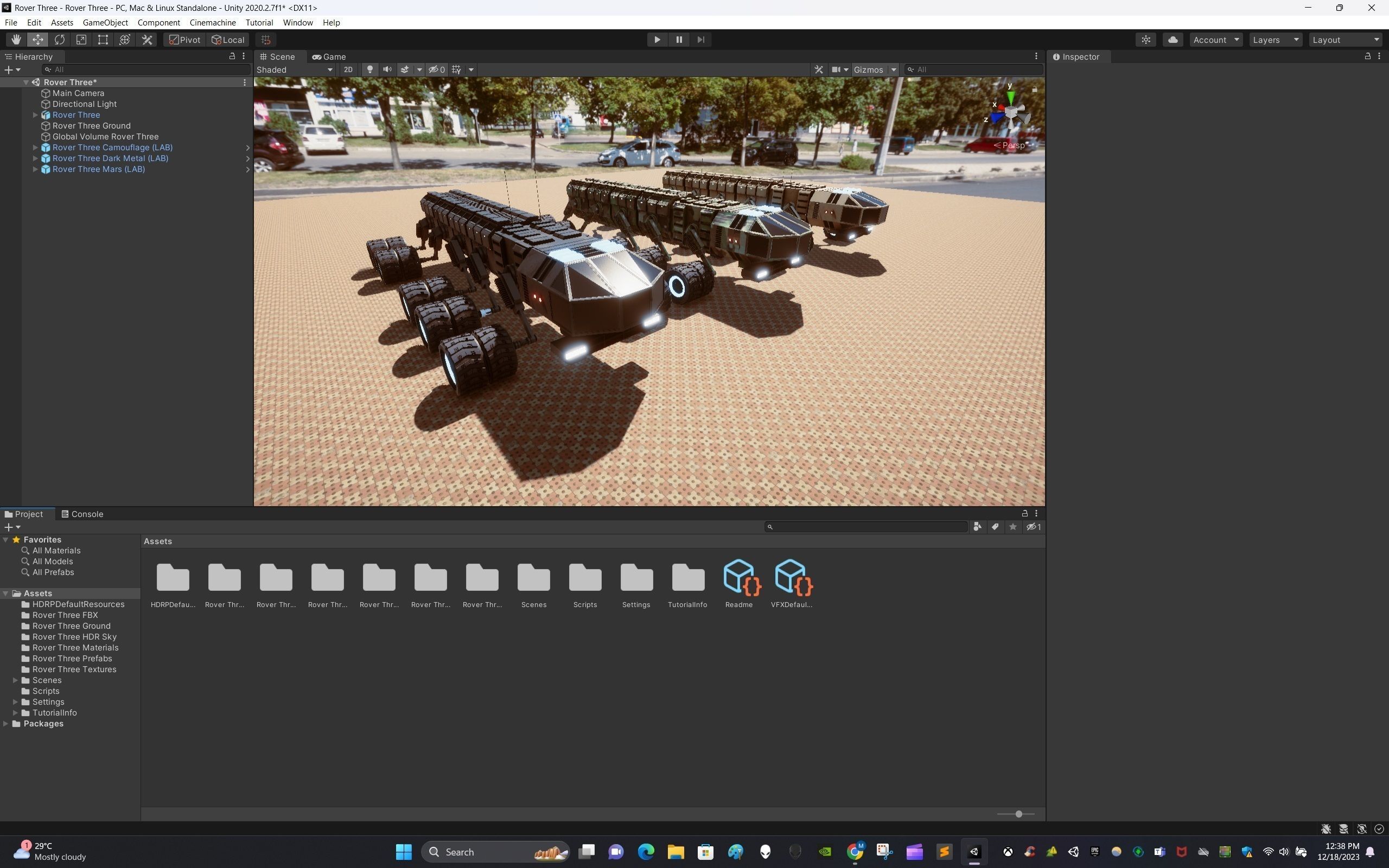 Rover Three Low-poly 3D model_11