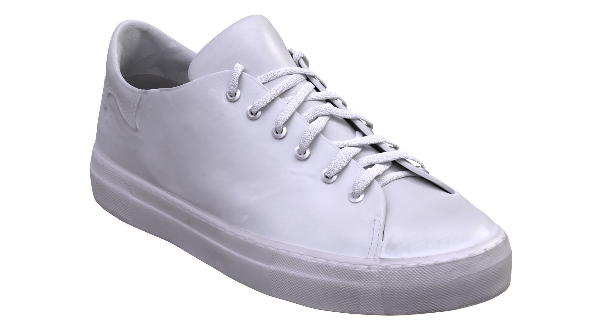 Sneakers Low-poly 3D model_2