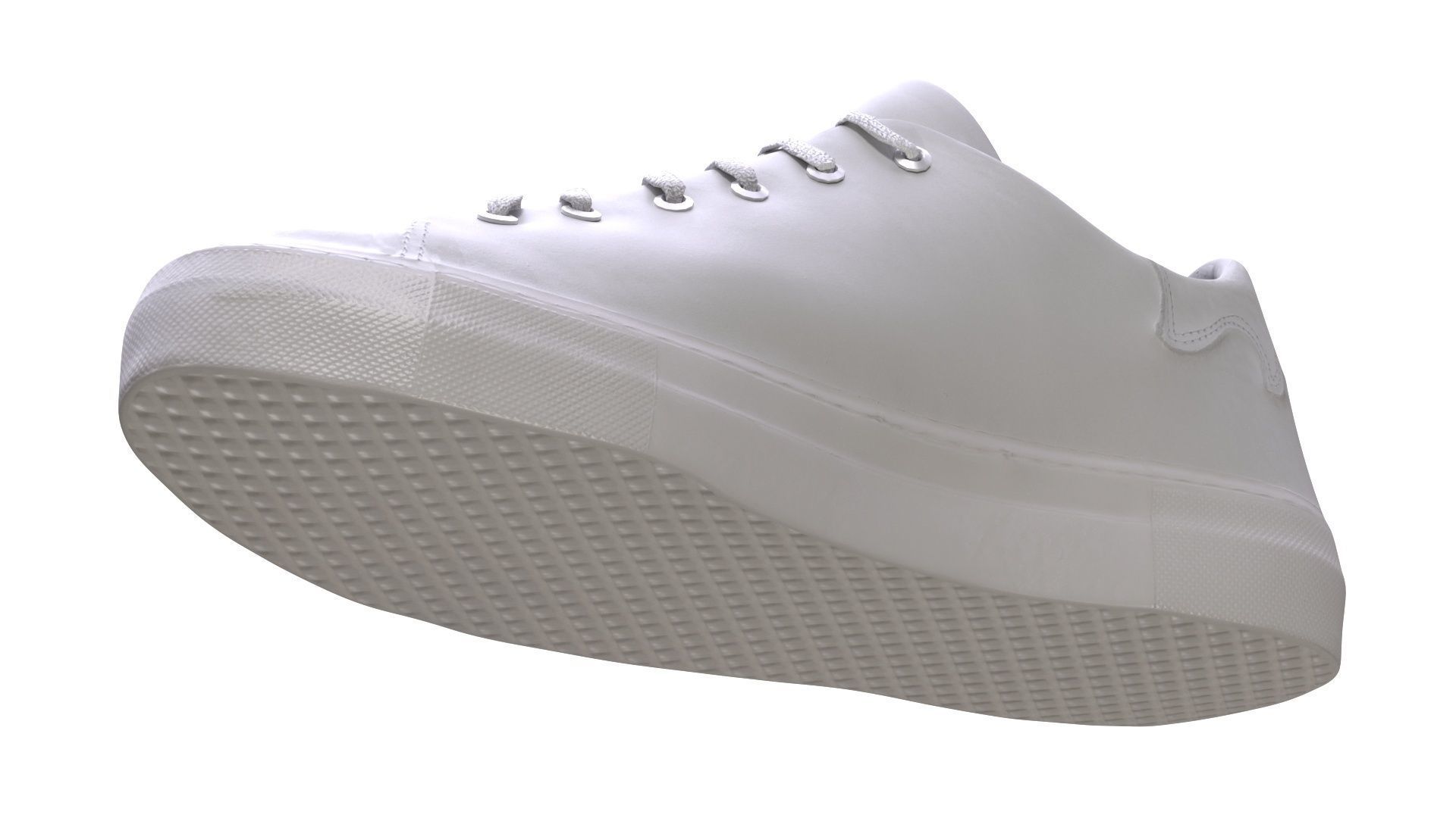 Sneakers Low-poly 3D model_6