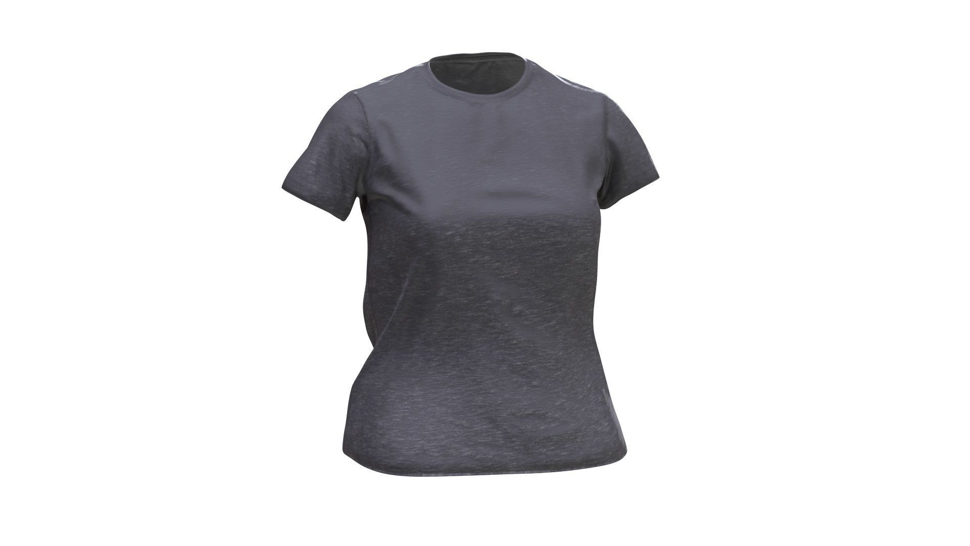 Tshirt Low-poly 3D model_2