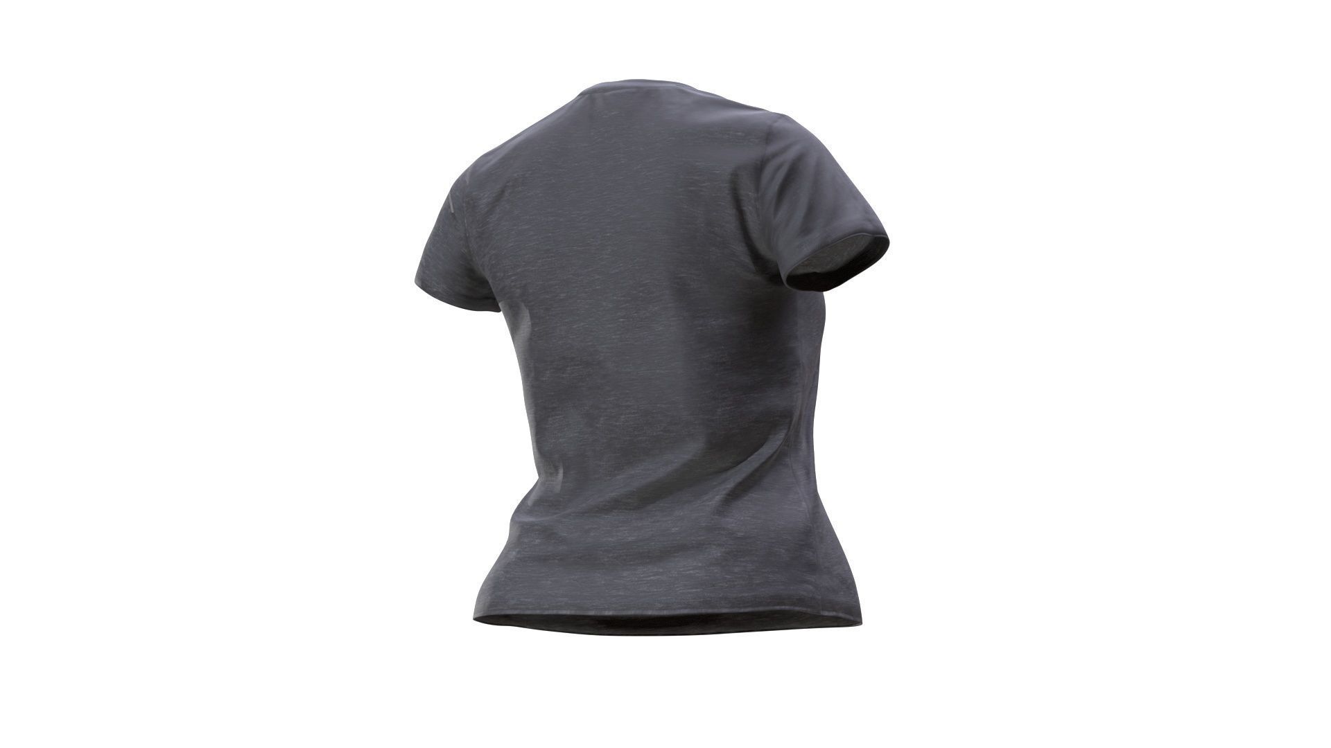 Tshirt Low-poly 3D model_5