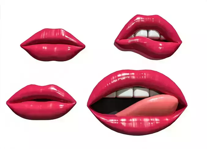 Figurine Lips Pack