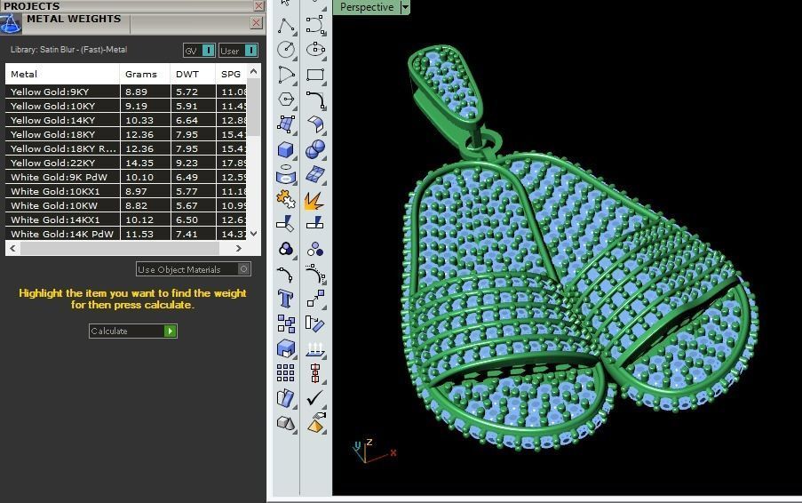 Slipper necklace 3D print model_14