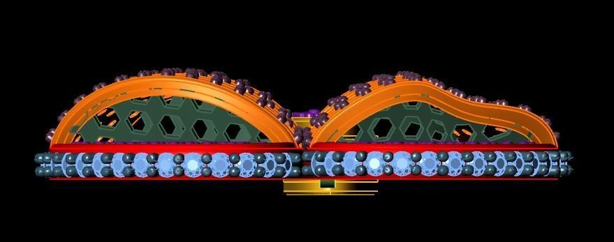 Slipper necklace 3D print model_10