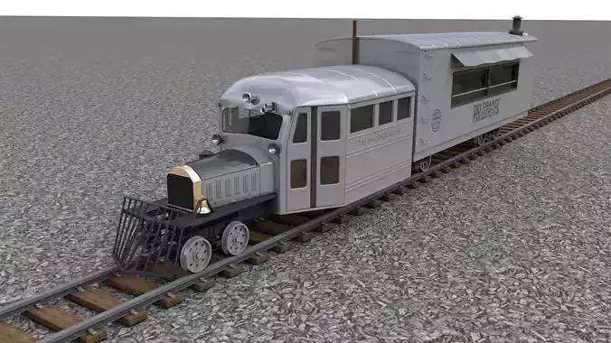 Rio Grande Southern Galloping Goose 1946 3D model