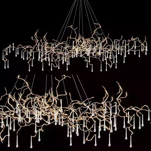 Bijout Oval Chandelier