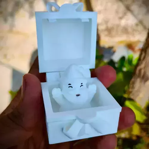 Christmas Special - Santa Gift Box 3D print model