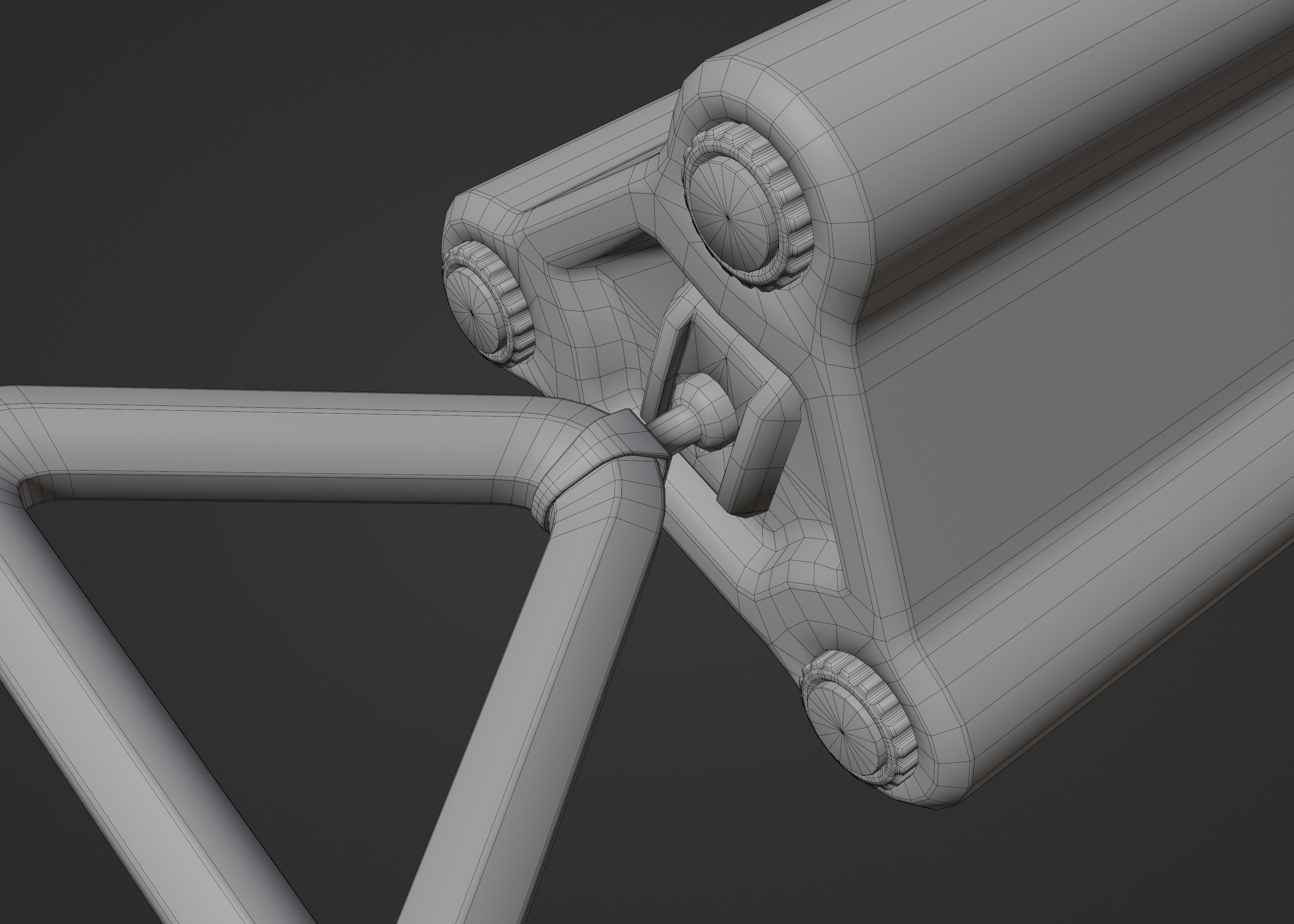 Cyberpunk Suprise Mine Low-poly 3D model_9