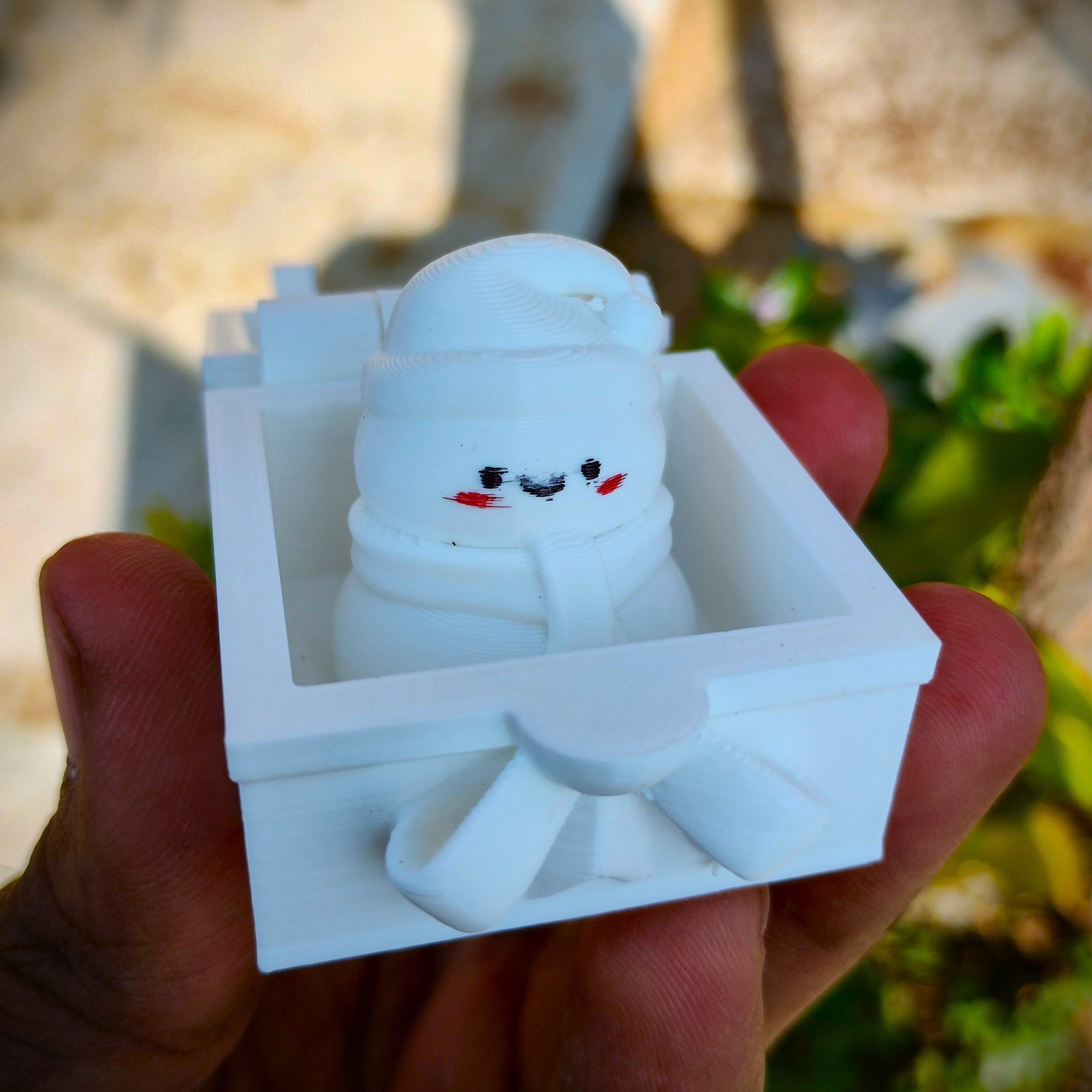 Christmas Special - Snowman Gift Box 3D print model_2