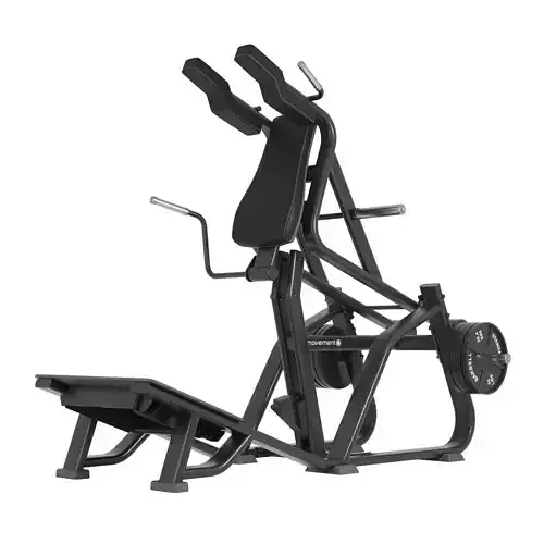 Hack Squat Machine Movement