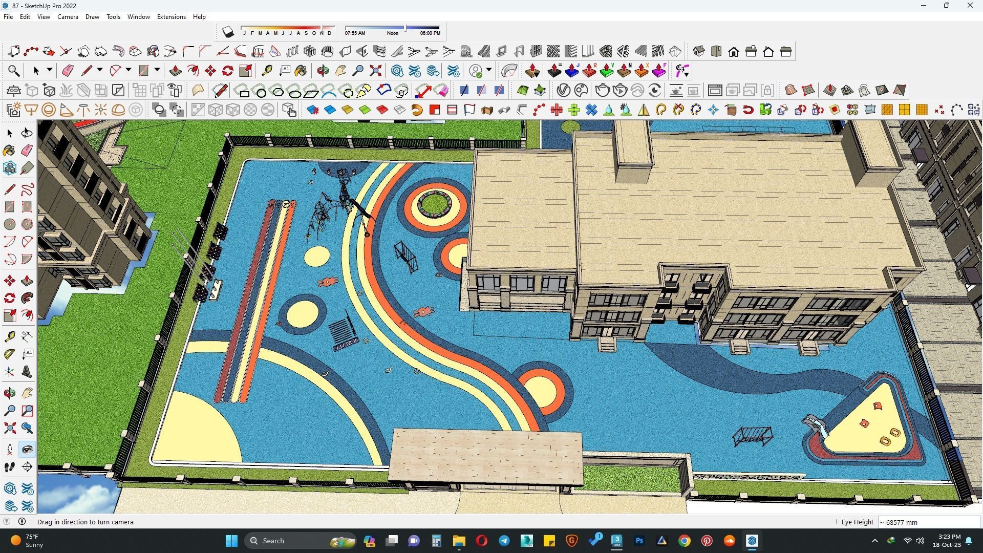 Architecture undergraduate thesis of housing complex highrise 3D model_7