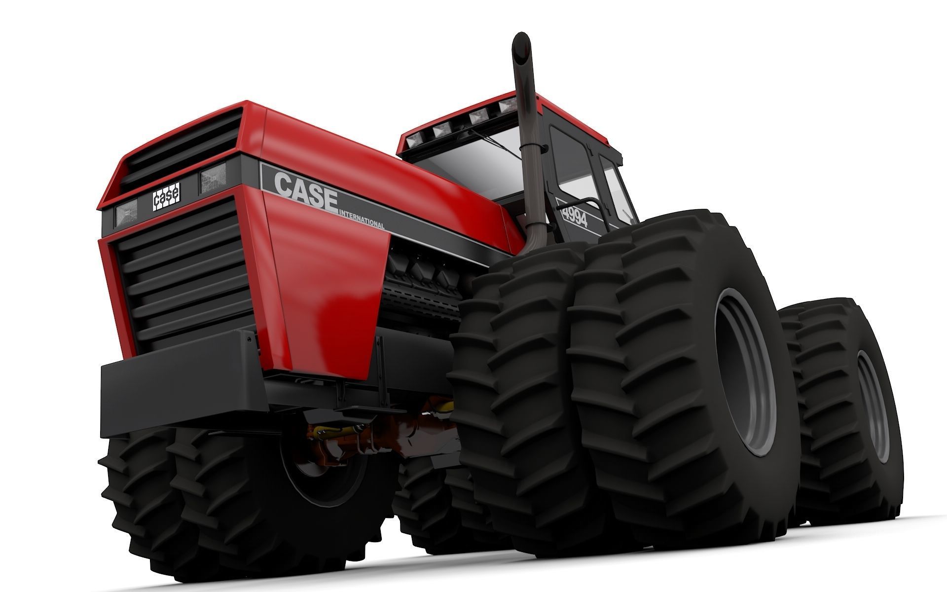JI Case 4994 1984 Tractors 3D Model Collection CGTrader