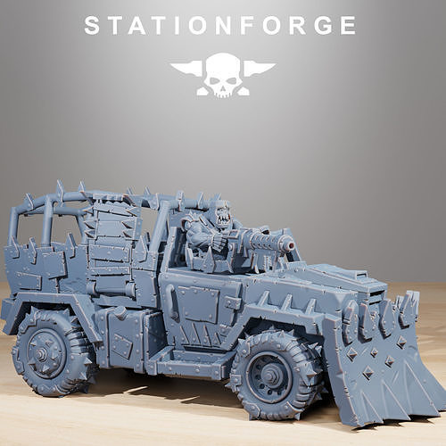 Orkaz Party Wagon 3D print model 5