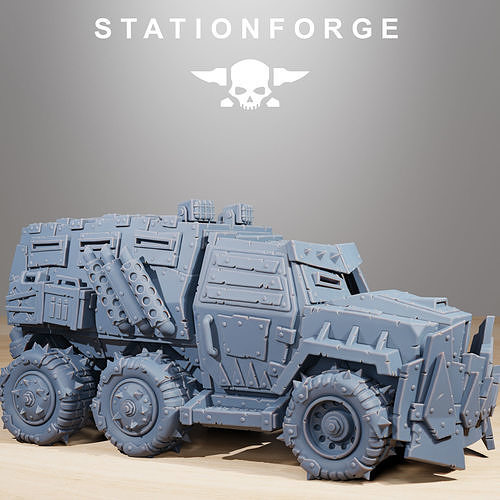 Orkaz Party Wagon 3D print model 3