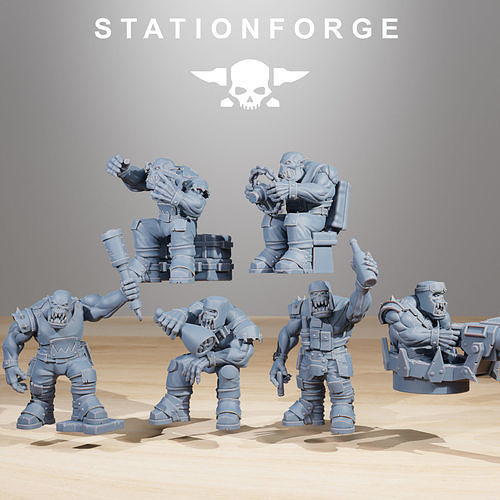 Orkaz Party Wagon 3D print model 6