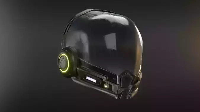 Sci-Fi Helmet 