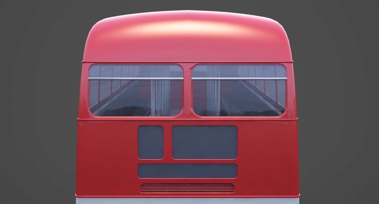 Double Decker Bus 3D model_10