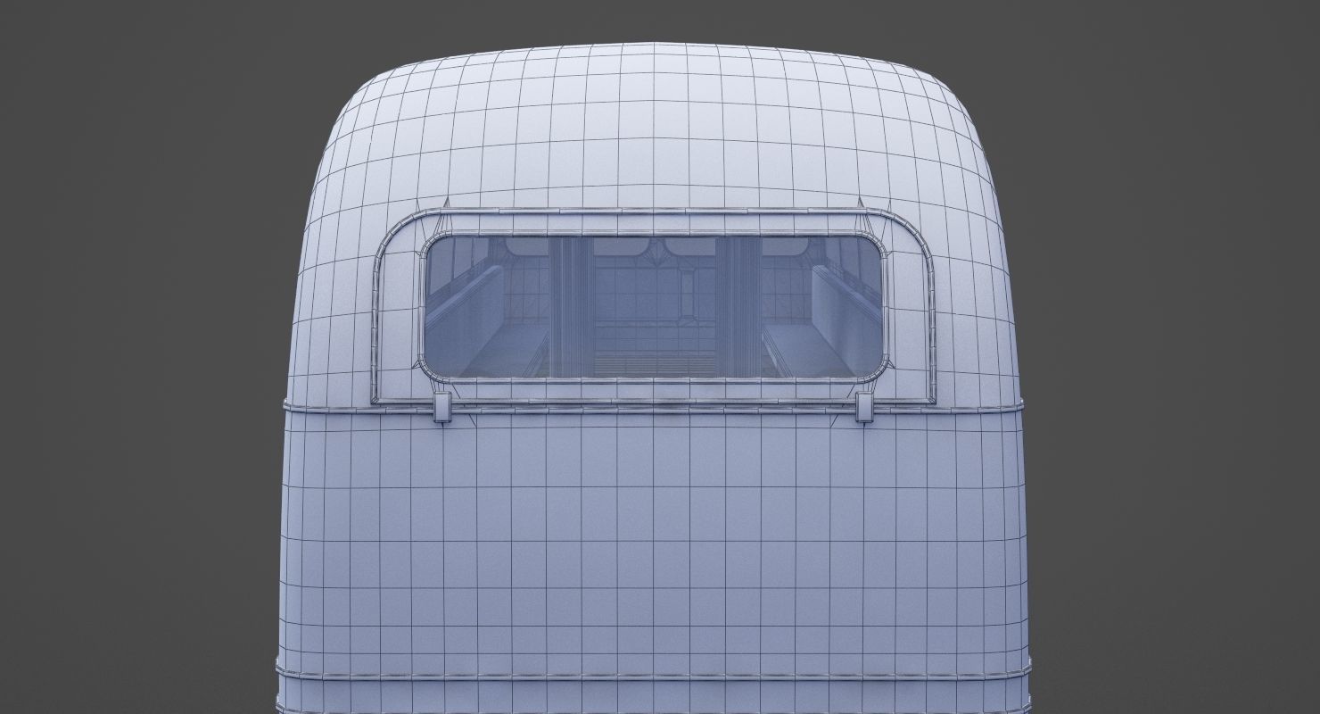 Double Decker Bus 3D model_22