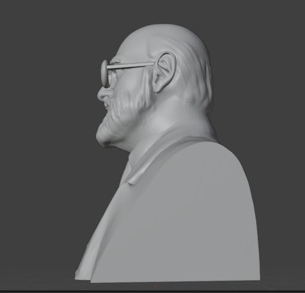 Oliver Sacks 3D print model_20