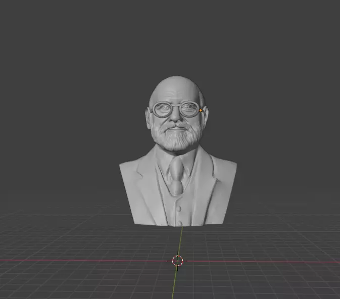 Oliver Sacks 3D print model_0