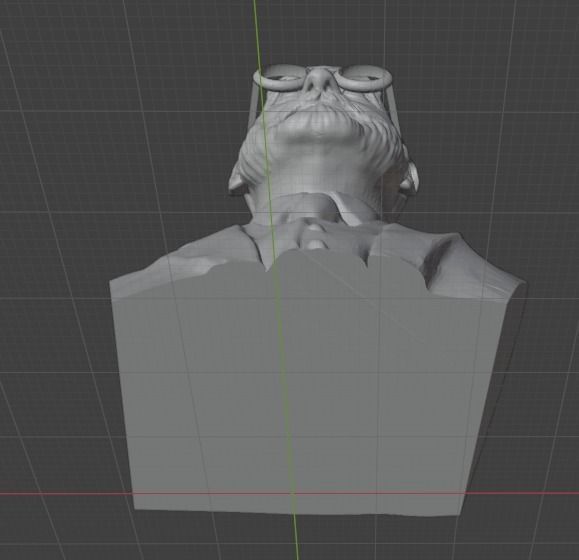Oliver Sacks 3D print model_5