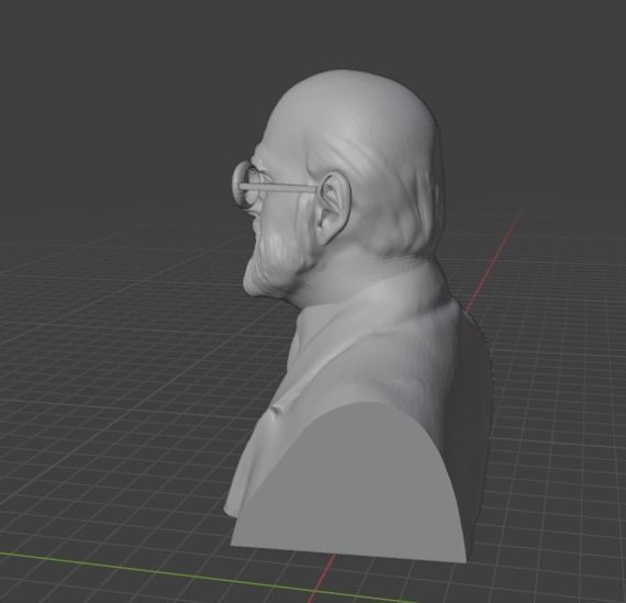 Oliver Sacks 3D print model_19