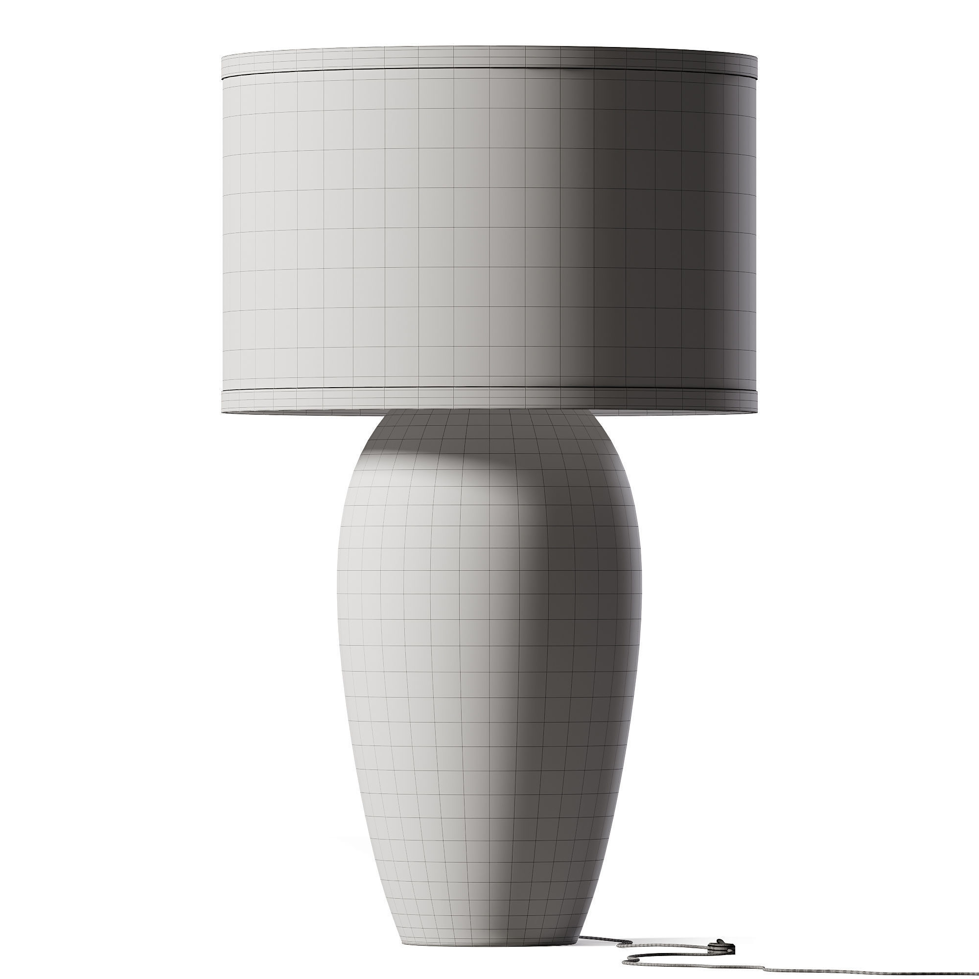 Troy Lighting Zeke Table Lamp 3D model_1