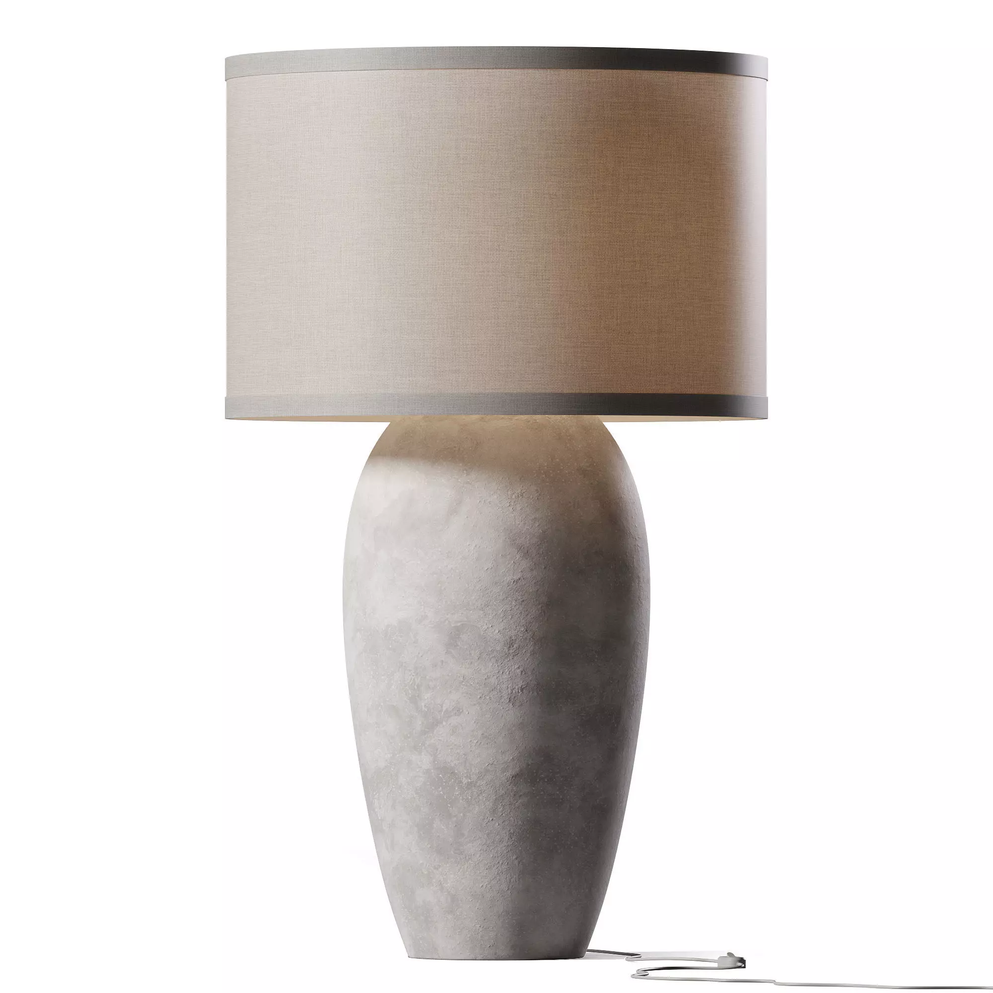 Troy Lighting Zeke Table Lamp 3D model_0