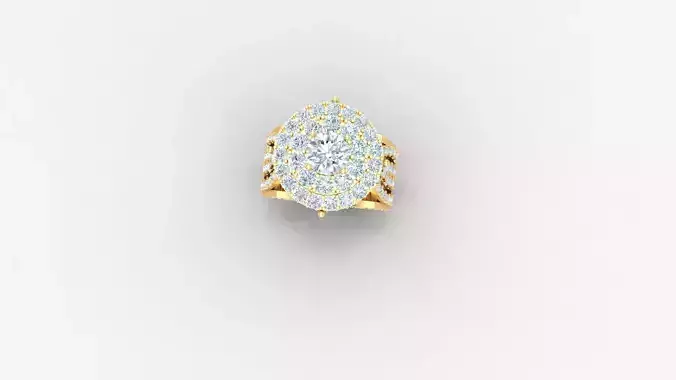 Ring for Girls 3D print model 3D print model