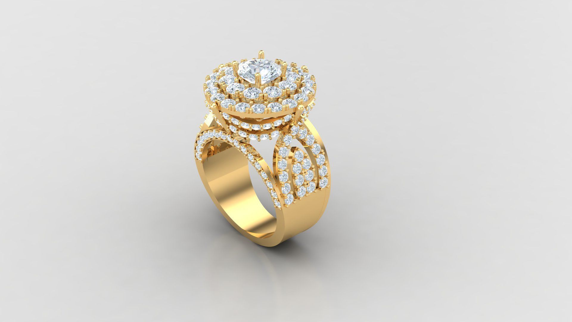 Ring for Girls 3D print model 3D print model_1