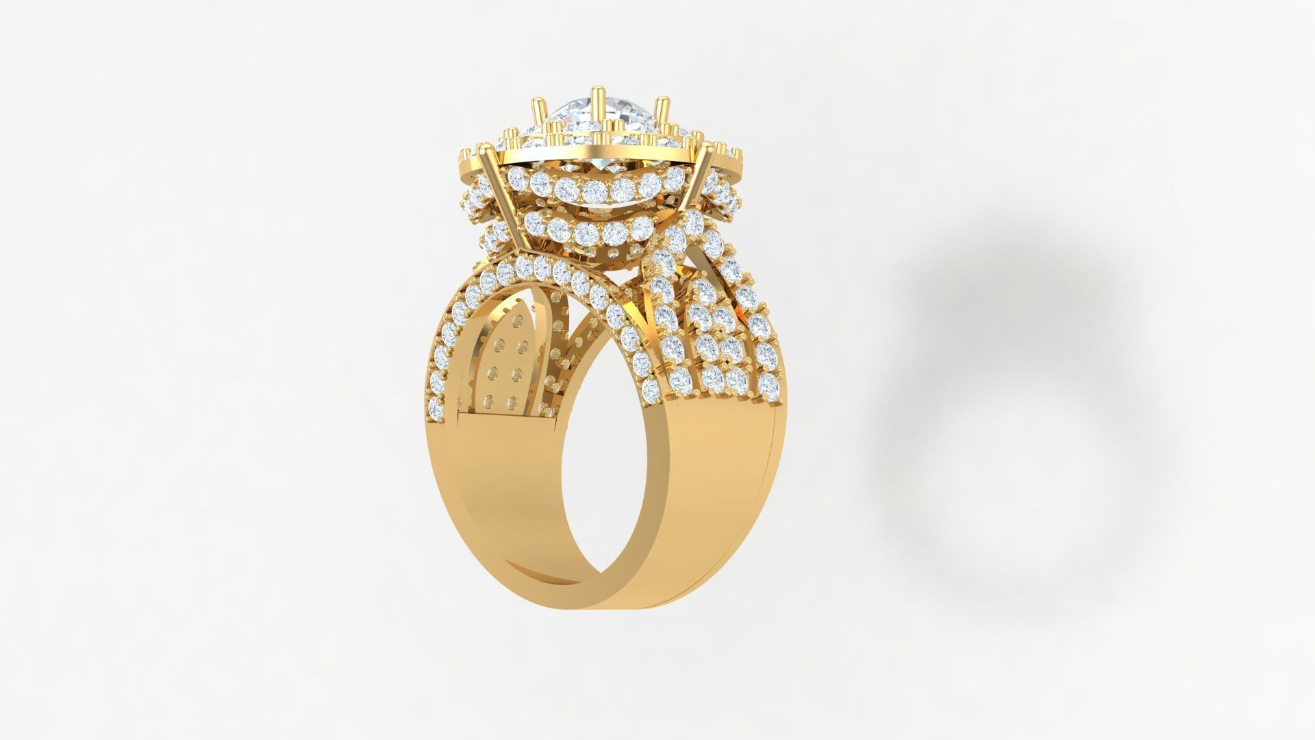 Ring for Girls 3D print model 3D print model_4