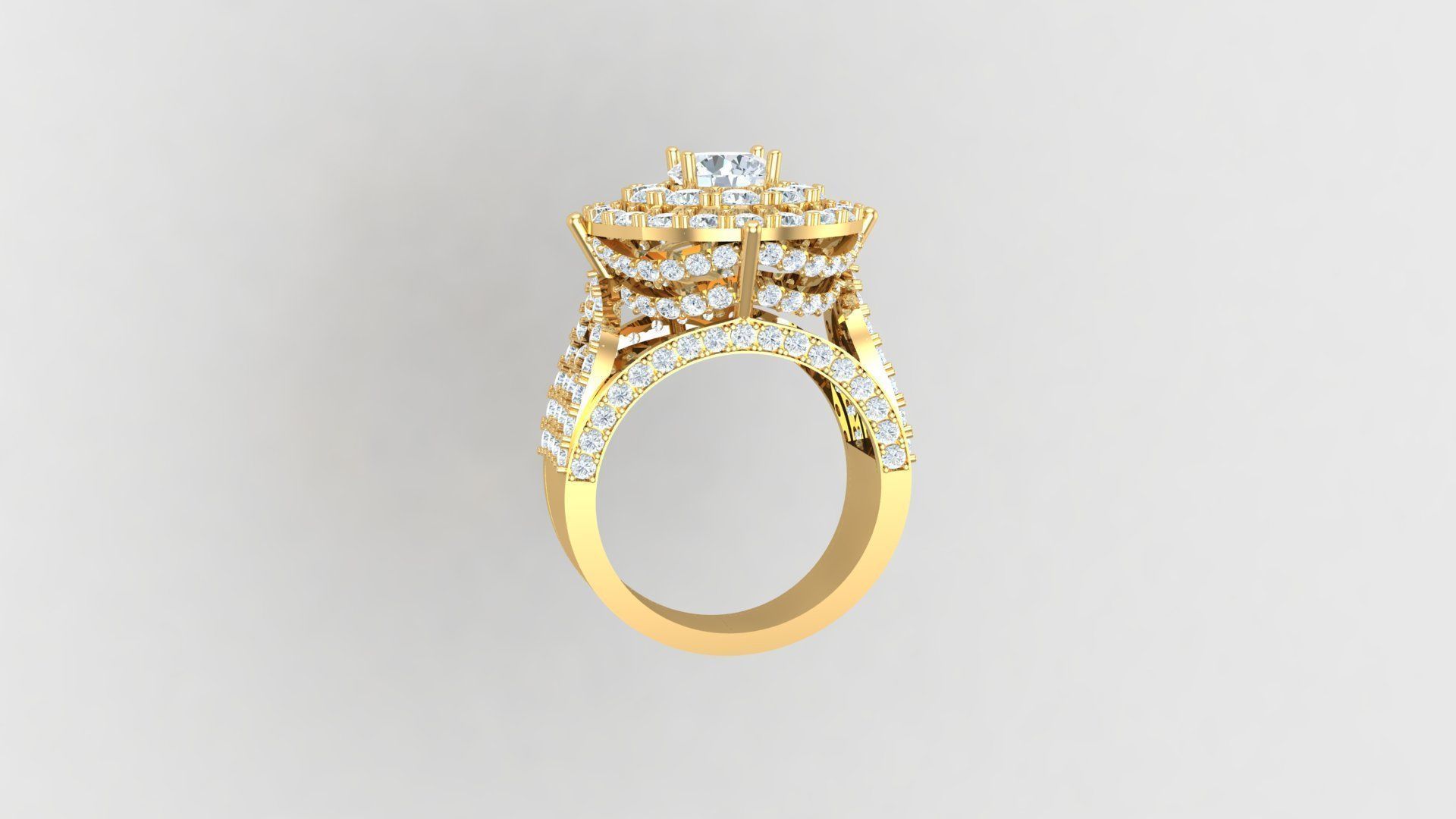 Ring for Girls 3D print model 3D print model_2