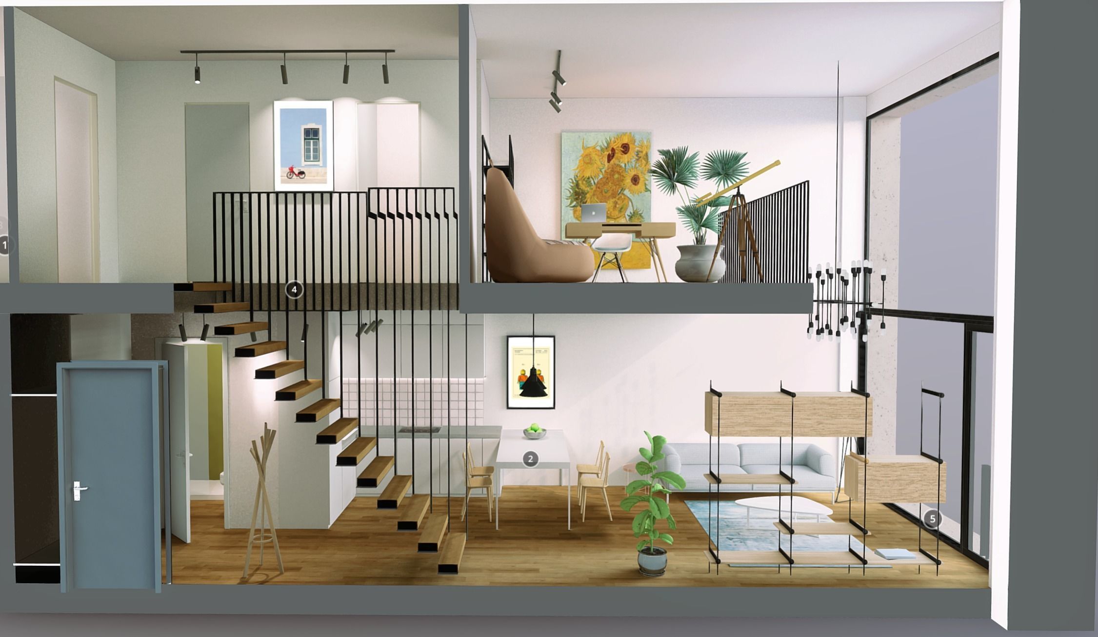 Apartment RP 3D model_2