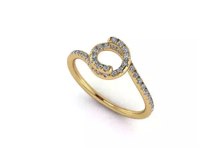 Dainty diamond ring 