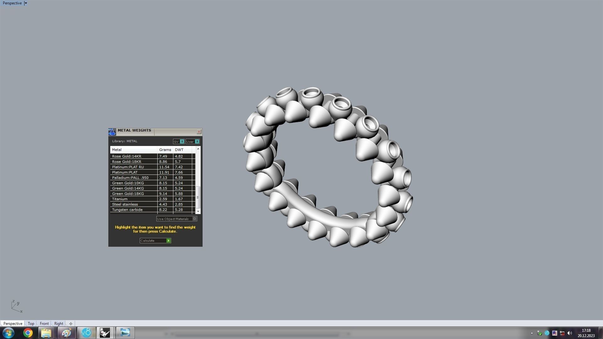 Clash Ring Diamonds 16 5mm  3D print model_14