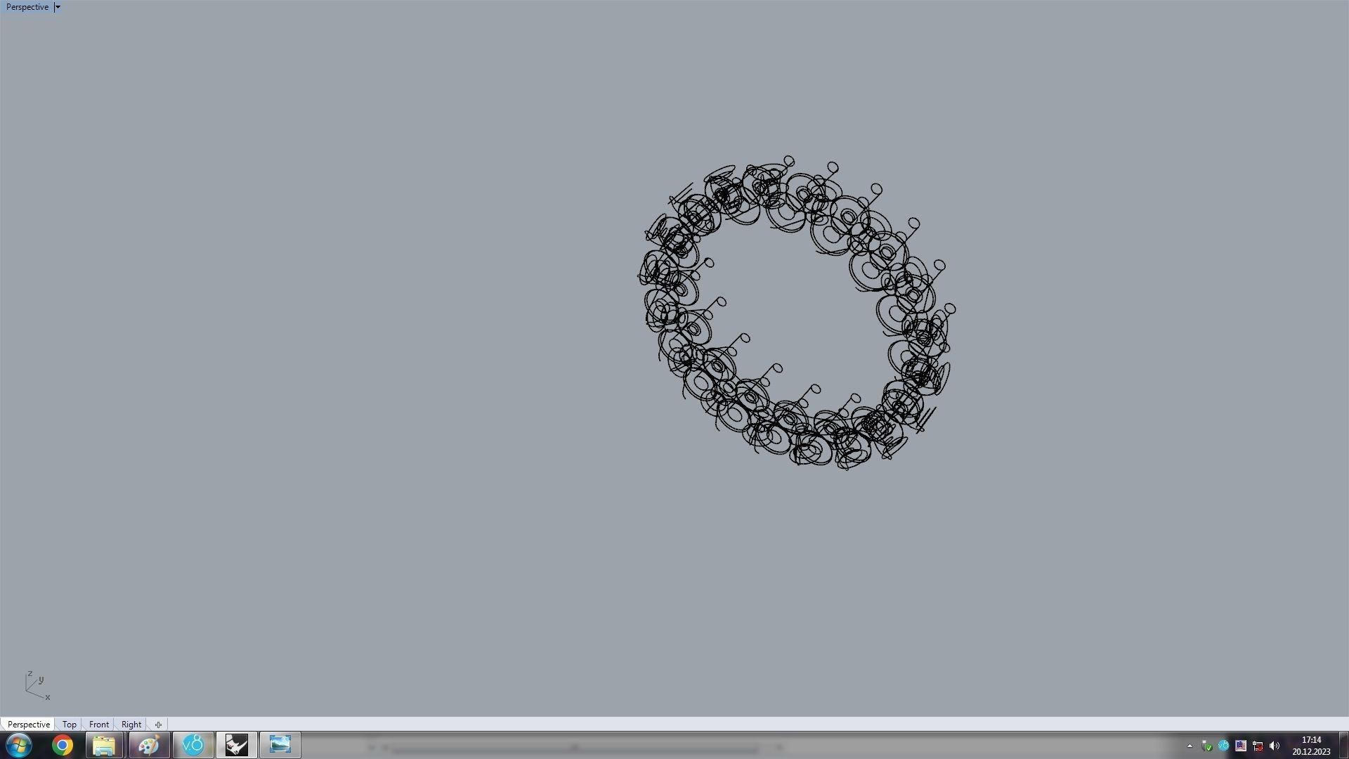 Clash Ring Diamonds 16 5mm  3D print model_8
