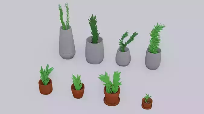 Vegetation Plants Interior Pack