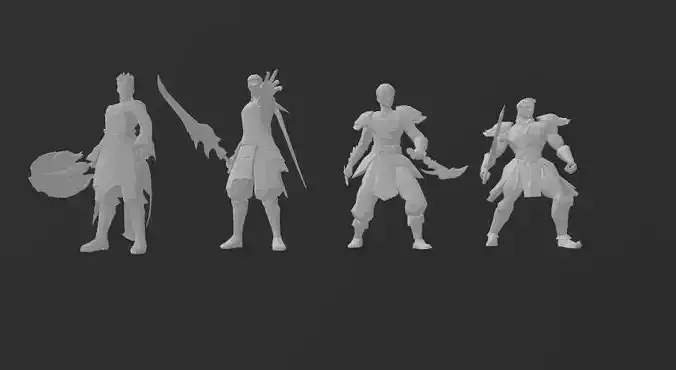 Metin 2 3d print model pack 3D print model
