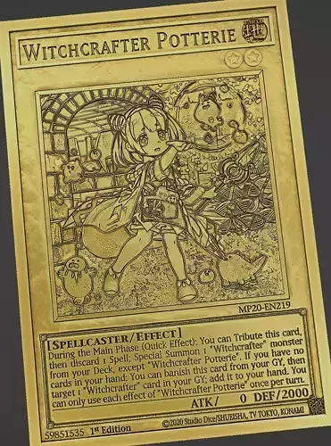 witchcrafter potterie - yugioh
